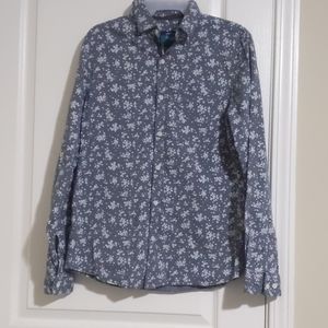 Floral grey Shirt